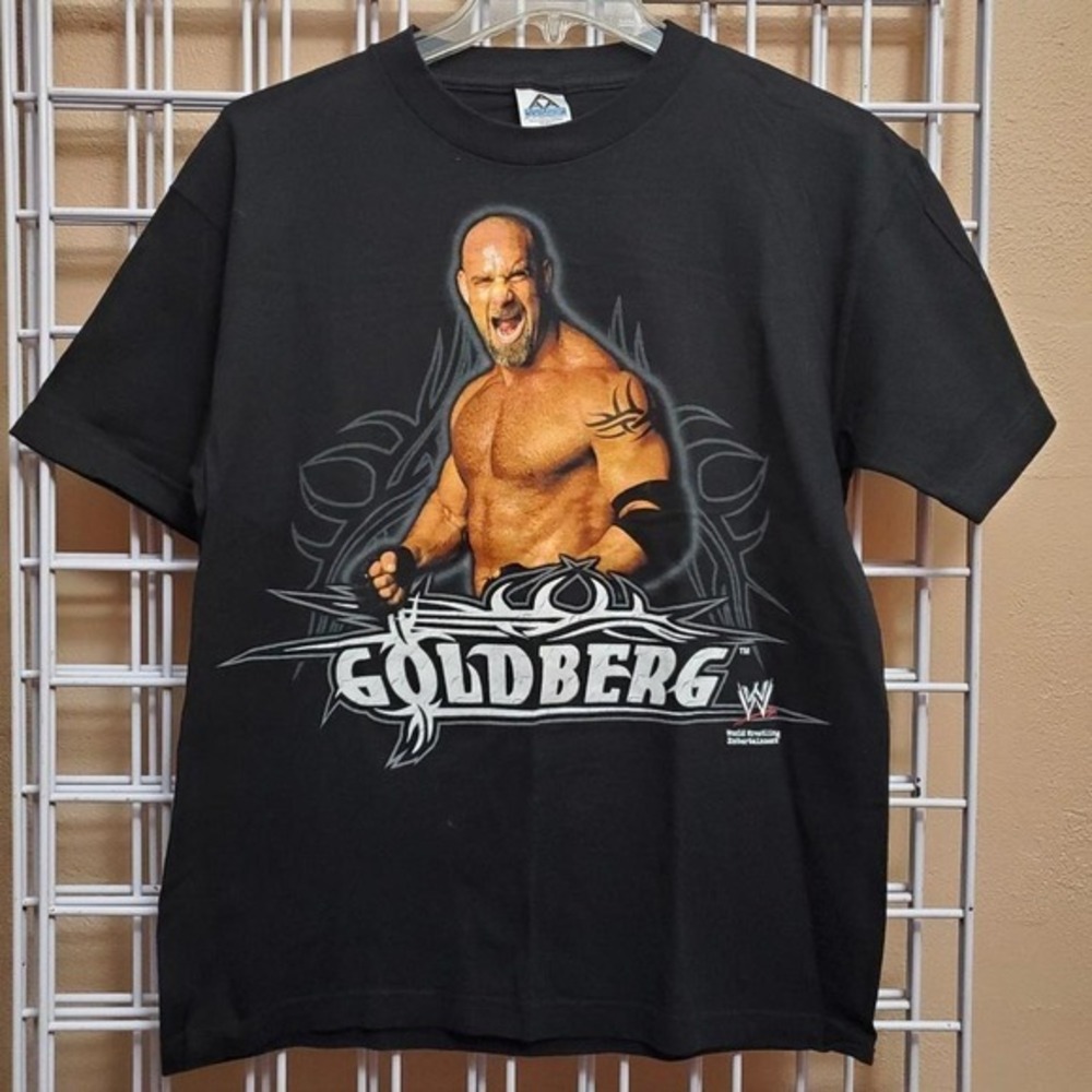 Vintage‎ Goldberg WWE Take A Number Wrestling T-shirt